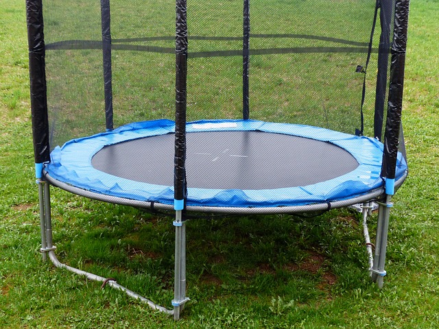 trampolina se sítí